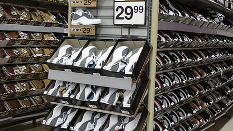 Kmart Shaq Footwear Endcap