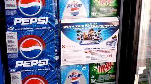 Pepsi Circle K NASCAR Case Card