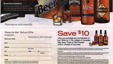 Brown-Forman 'Raise the Bar' FSI