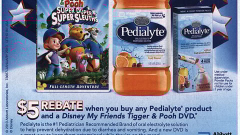 Pedialyte 'Tigger & Pooh'  FSI