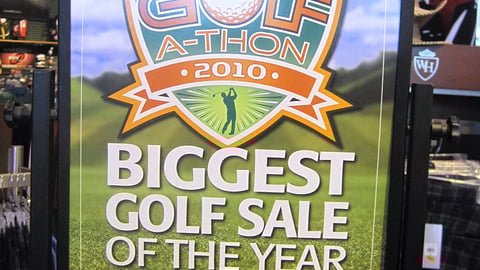 Dick's 'Golf-A-Thon' Pole Topper