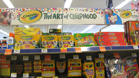 Walgreens Crayola Merchandising
