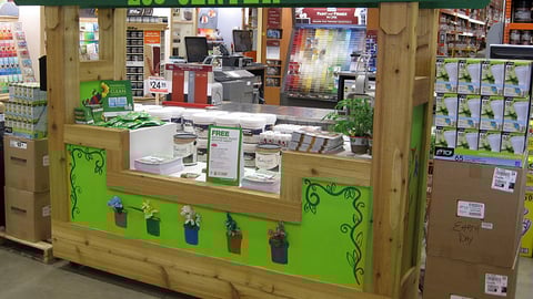 Home Depot 'Eco Center' Floorstand