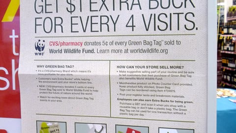 CVS GreenBagTag 'Earth Day' Poster