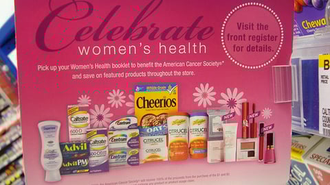 Walgreens 'Women's Health' Shelf Talker