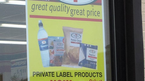 7-Eleven Private Label Window Poster