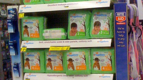 Rite Aid Tugaboos Endcap