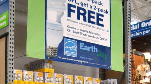 Lowe's Bright Effects Endcap