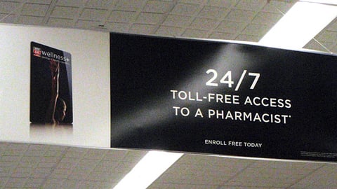 Rite Aid Wellness+ Ceiling Banner