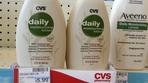 CVS Daily Moisturizing Lotion Package Pulpit