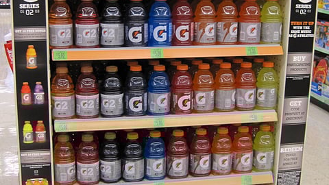 Walgreens Gatorade G Series Endcap