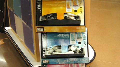 Pantene Relaunch Floorstand