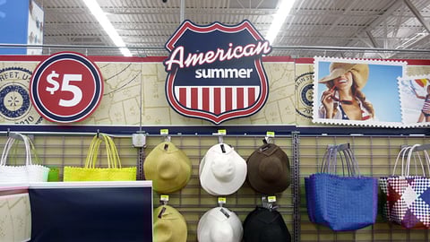 Walmart 'American Summer' Header