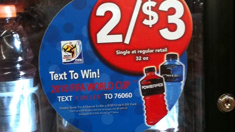 Circle K Powerade FIFA World Cup Cling