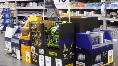 Lowe's 'Big Wins For Dad' Floor Displays