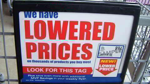 Food Lion 'Lower Prices' Cart Ad