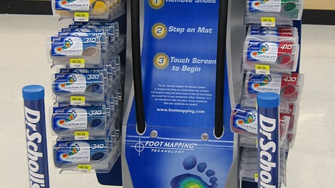 Dr. Scholl's 'Custom Fit Orthotics Center'