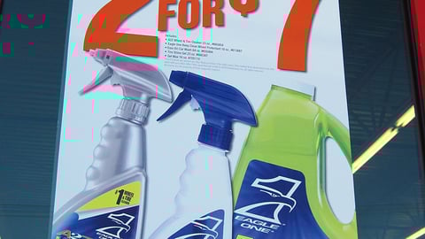 AutoZone Eagle One Window Poster