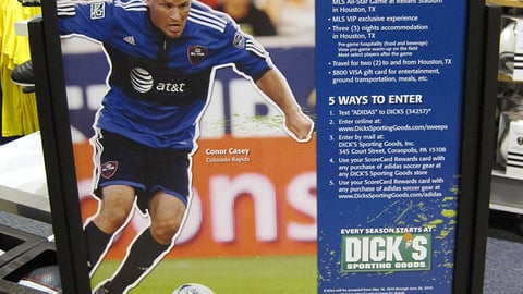 Dick's Adidas 'MLS All-Star Game' Stanchion Sign