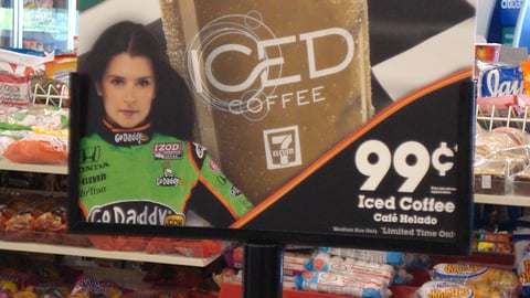 7-Eleven Danica Patrick 'Iced Coffee' Pole Topper