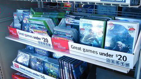 7-Eleven Video Game Shelf Trays