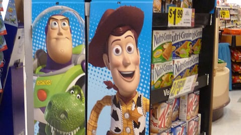 Kellogg's 'Toy Story 3' Snacks Floorstands