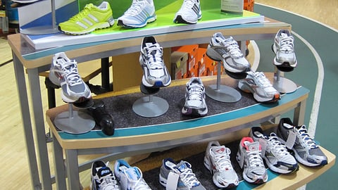 Adidas Dick's Running Shoes Floorstand 