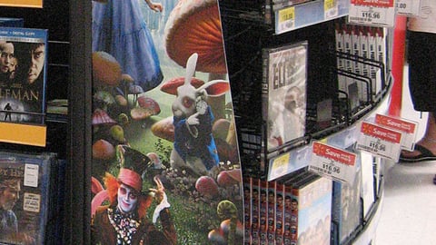 'Alice In Wonderland' Side Panel