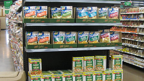 Pasta Side Dishes Endcap