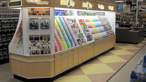 True Value Paint Department