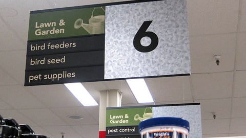 True Value 'Lawn & Garden' Aisle Directory