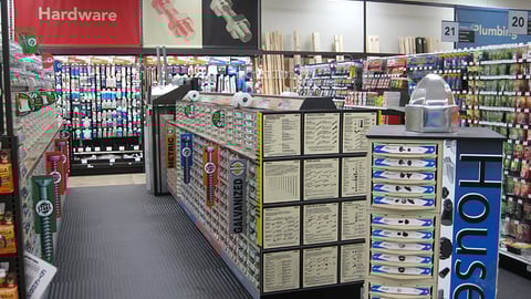 True Value Hardware Department