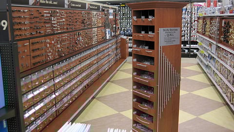 True Value Knobs/Handles Aisle