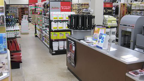 True Value Paint Department