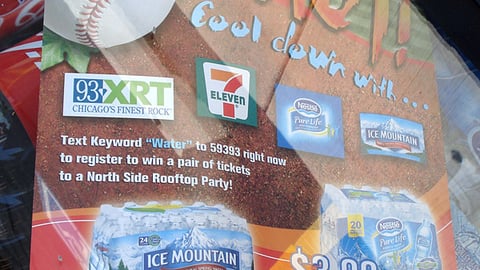 7-Eleven Nestle 'Chicago Baseball' Poster