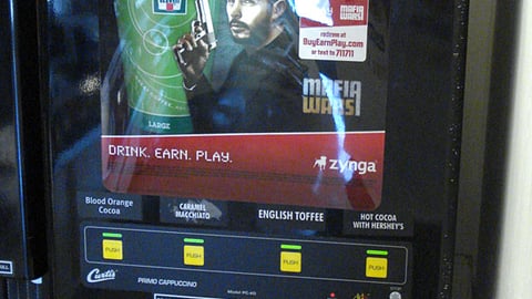 7-Eleven Zynga Coffee Dispenser Translite