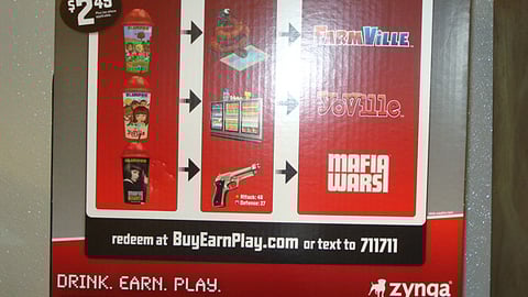 7-Eleven Zynga Slurpee Poster
