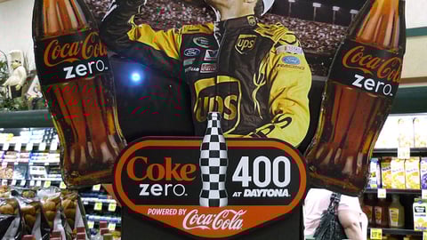 Coke Zero NASCAR Header