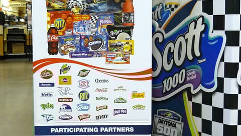 Fry's 'Daytona 500' Incentive Standee