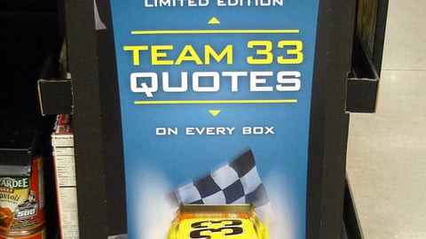 Cheerios 'Daytona 500' Side Panel