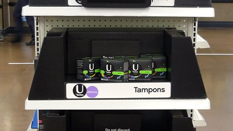 U By Kotex Walmart Smart Network Endcap