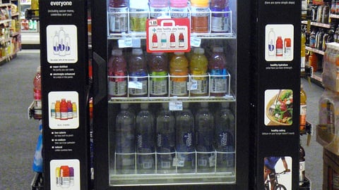 Glaceau Endcap Cooler