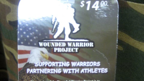 Wounded Warrior Merchandise Tag