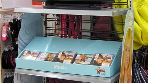 Hannah Montana Video Endcap