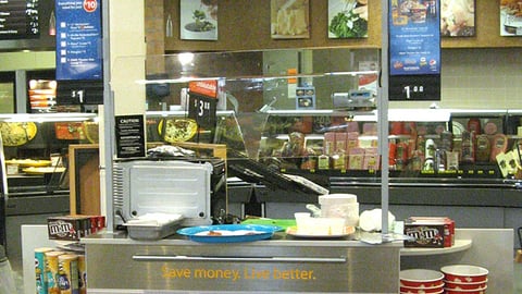 Walmart 'Family Movie Night' Sampling Station