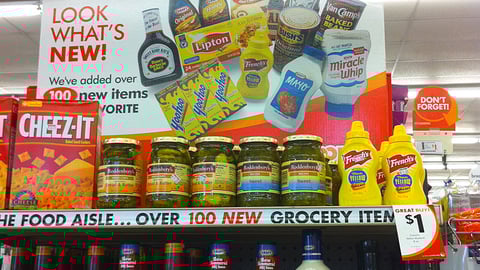 Family Dollar 'Look What's New' Endcap