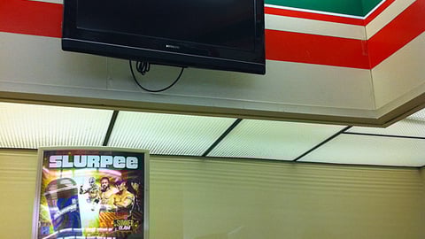 7-Eleven TV Monitor