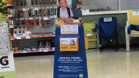 Publix Unilever 'SmartStart' Standee