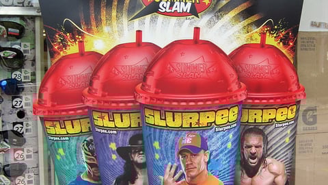 7-Eleven 'SummerSlam' Slurpee Poster