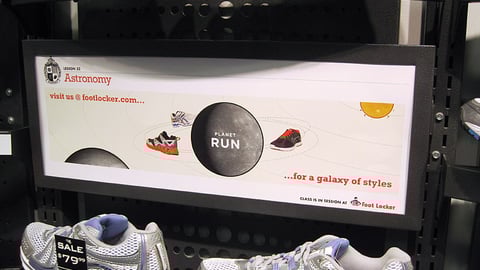 Foot Locker 'Astronomy' Framed Sign